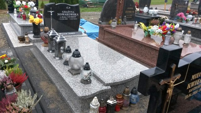 Grażyna Nowakowska 1959 Kołaczyce - Grobonet - Wyszukiwarka osób pochowanych